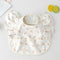 Babero Impermeable con Bolsillo Alas de Ángel para Bebé