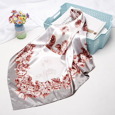 Pañuelo Vintage Estampado para Mujer - Accesorio Profesional Versátil - Image 15
