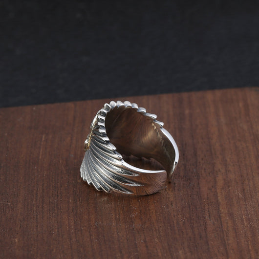 Anillo de Plata Esterlina Vintage con Personalidad para Hombre - Image 4