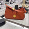 Bolso Bandolera Axilar con Hebilla Metálica