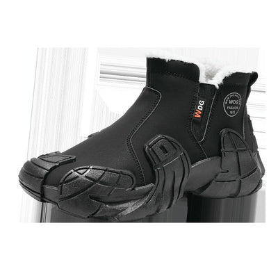 Botas Martin de Trabajo con Forro Polar y Diseño Sólido para Hombre - Image 7