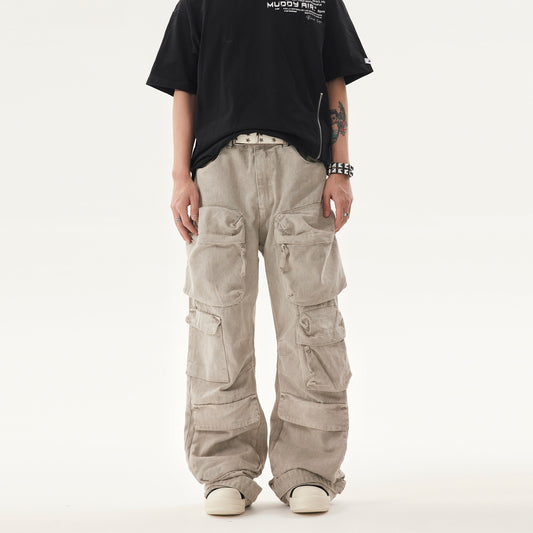 Jeans con Bolsillos Reforzados de Uso Intenso