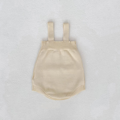 Conjunto de Dos Piezas: Enterizo Tejido con Bolas de Burbujas y Abrigo para Bebé Niña - Image 12