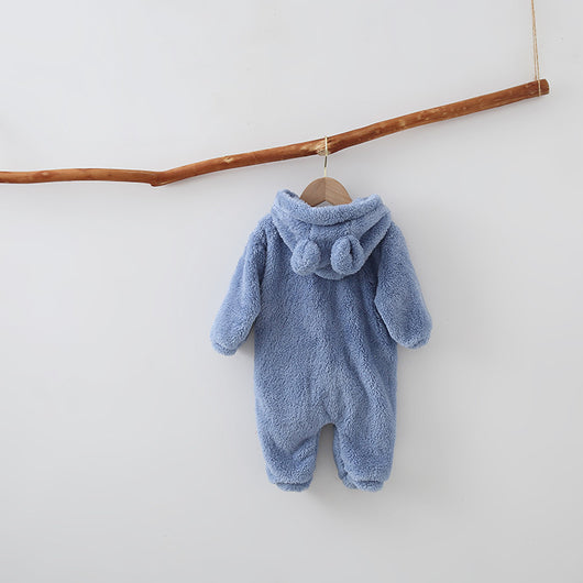 Pijama Enterizo Cálido con Capucha para Bebé - Image 14