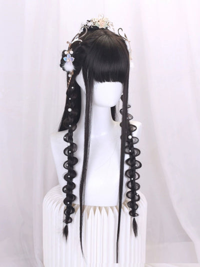 Peluca Hanfu Completa para Cosplay - Estilo Traje Antiguo Chino - Image 10