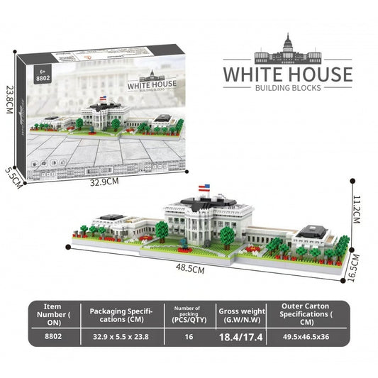Maqueta Arquitectónica de Microbloques - Monumentos Famosos Nivel Experto - Image 2