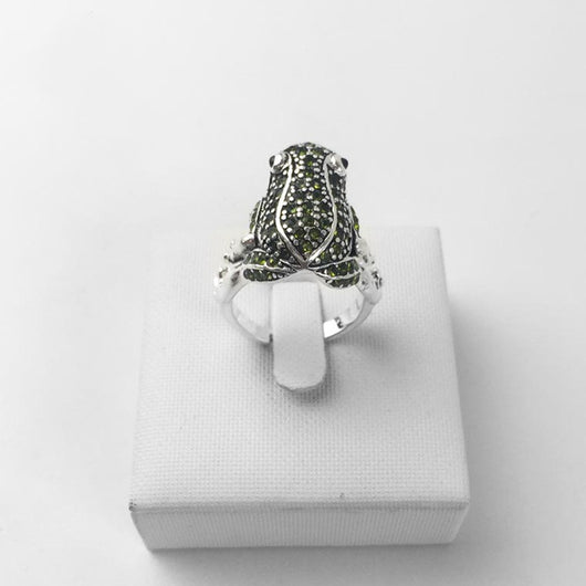 Anillo de Rana Glamour Exagerado - Diseño Personalidad Femenina - Image 7