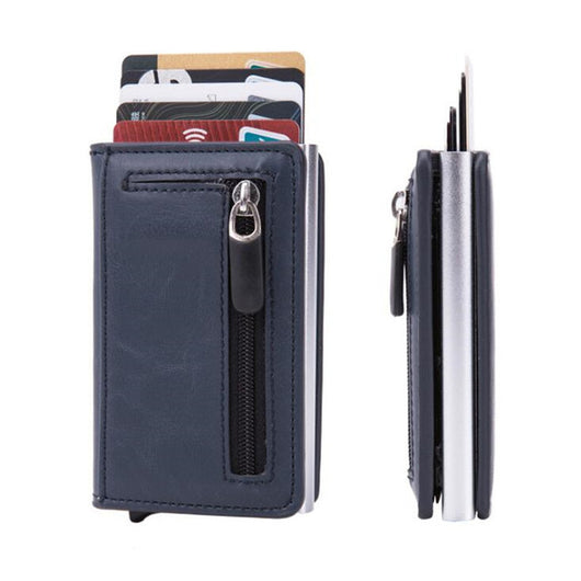 Cartera Inteligente Anti Robo con Bloqueo RFID y Estuche de Aluminio - Image 8