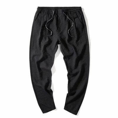 Pantalones Deportivos Frescos de Nueve Puntos - Corte Relajado - Image 7