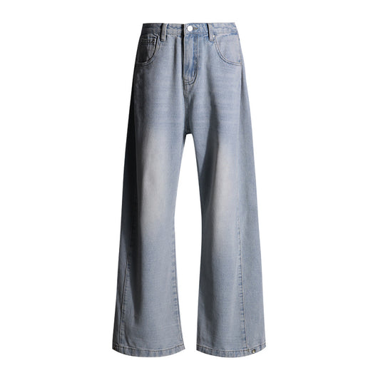 Pantalones Vaqueros Azul Celeste de Pierna Ancha para Mujer - Image 5