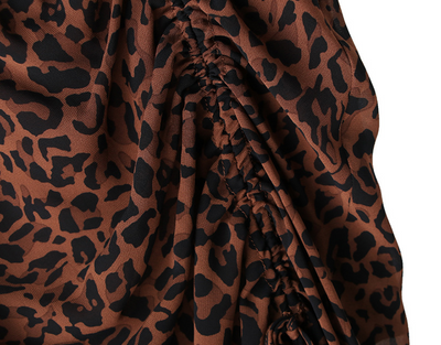 Traje de Dama Leopardo Salvaje - Diseño Personalidad Corazón - Image 13