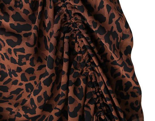 Traje de Dama Leopardo Salvaje - Diseño Personalidad Corazón - Image 13