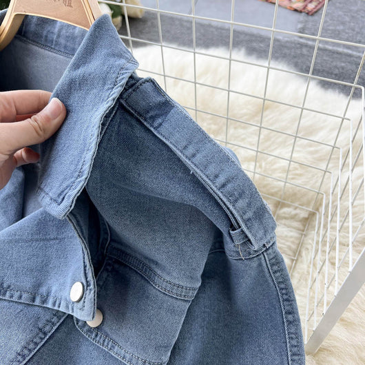 Jumpsuit Cargo de Manga Corta con Cuello y Piernas Anchas - Image 19