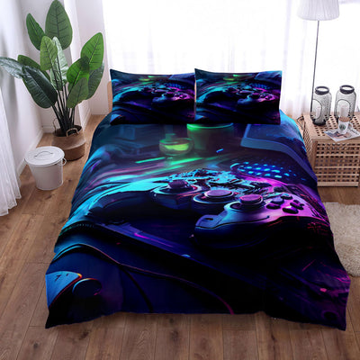 Juego de Cama Gamer 3 Piezas - Sábana, Funda Nórdica y Almohada - Image 4