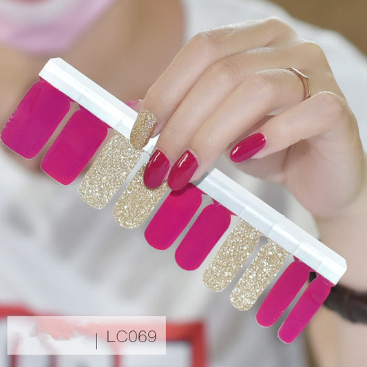Calcomanías de Uñas Degradado Color Puro - Seguras para Embarazadas y Niños - Image 2