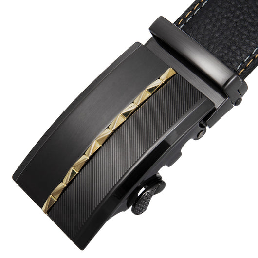 Cinturón de Cuero para Hombre con Hebilla Automática - Image 19