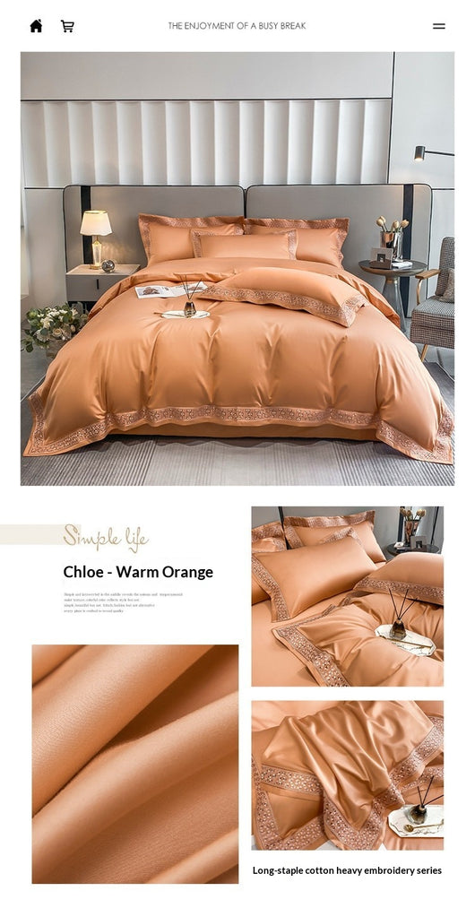 Juego de Cama 100% Algodón con Sábanas, Funda Nórdica y Bajera - Image 15