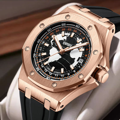 Reloj Mecánico Automático para Hombre con Esfera Calada - Image 17