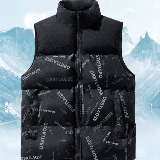 Chaleco de Invierno Acolchado de Algodón para Hombre