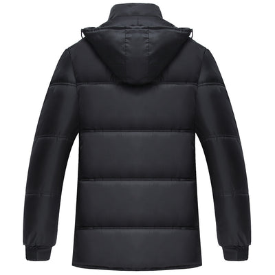 Abrigo de Algodón para Hombre - Chaqueta Invernal Clásica - Image 4