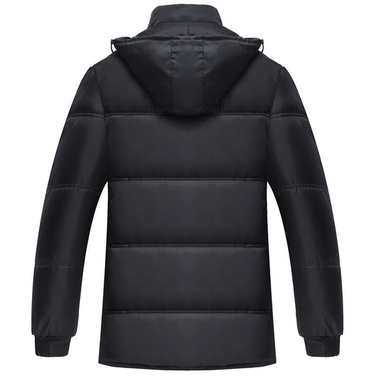 Abrigo de Algodón para Hombre - Chaqueta Invernal Clásica - Image 4