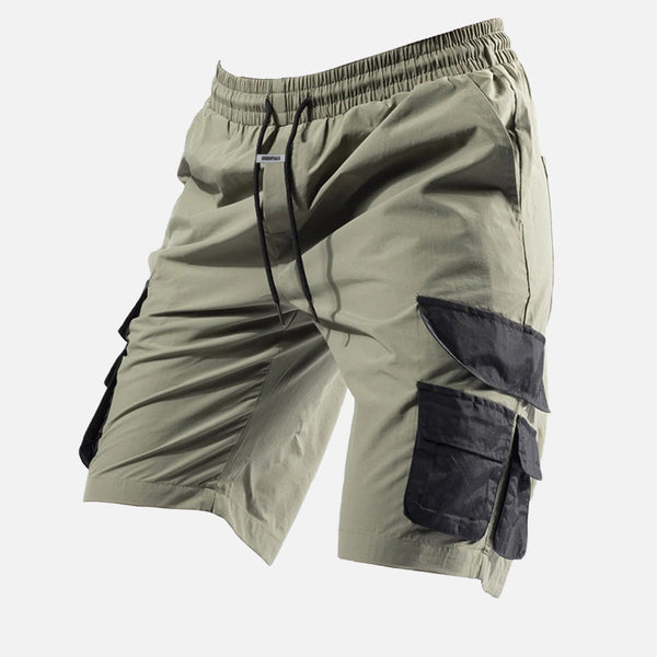 Shorts Deportivos Casuales con Detalles Tooling para Hombre - Image 5