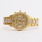 Elegant Women's Quartz Watch with Digital Calendar and Three Dials