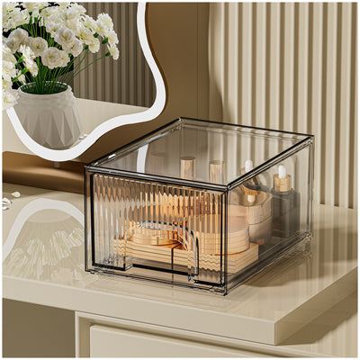 Organizadores de Acrílico Transparente Apilables - Cajones para Maquillaje, Cocina y Hogar - Image 5