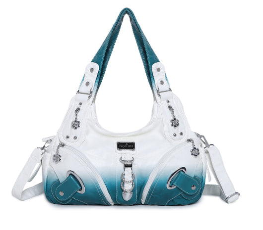 Bolso Bandolera Teñido a Mano Estilo Retro - Image 9