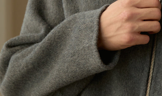Abrigo de Lana para Hombre con Capucha - Corte Holgado - Image 8