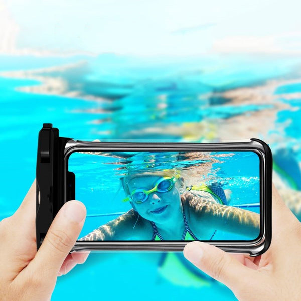 Funda Panorámica Impermeable para Celular - Protección Total Bajo el Agua