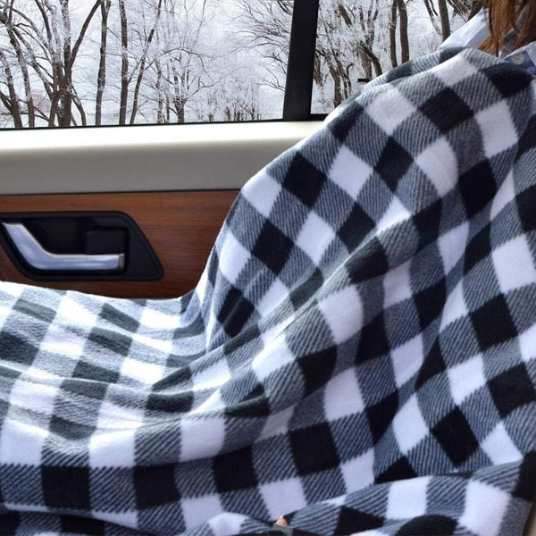 Manta Calefactora para Auto 12V - Comodidad en Viajes Largos