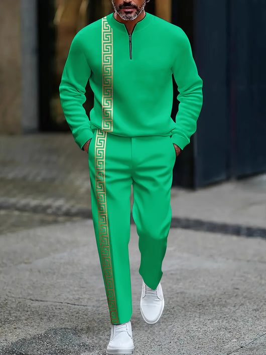 Conjunto Deportivo Casual con Polo Manga Larga y Pantalón - Image 19