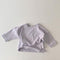 Camiseta Infantil Manga Larga en Colores Pastel