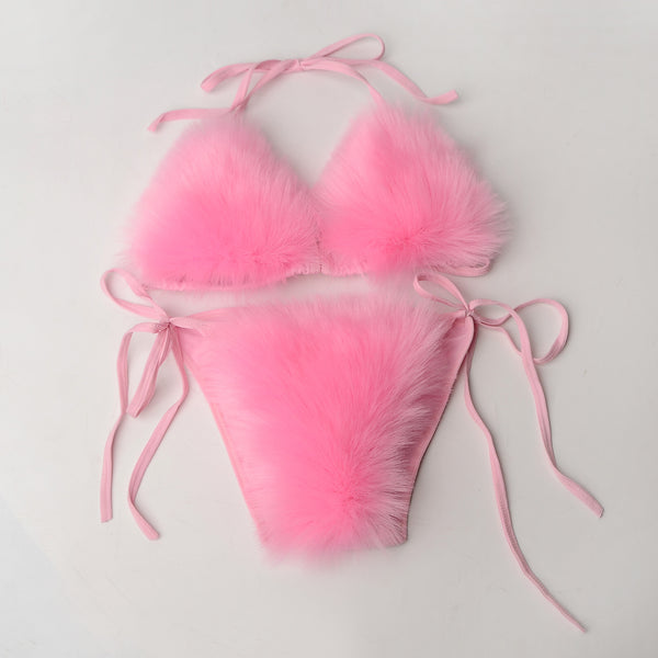 Bikini Deportivo de Corte Moderno en Colores Lisos - Diseño Sensual y Cómodo