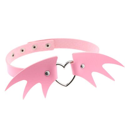 Collar Gótico Punk de Cuero PU - Estilo Devil Clavícula - Image 9