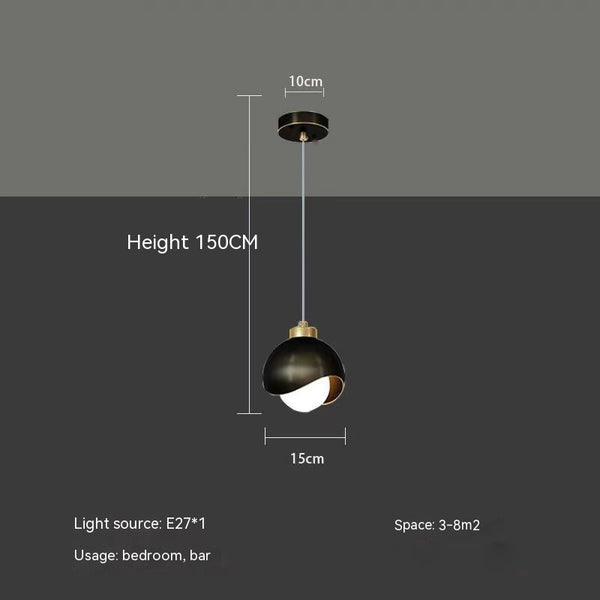 Lámpara Colgante de Cristal Dorado Lujo - Diseño Creativo para Dormitorio - Image 4