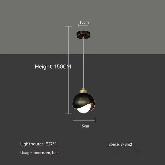 Lámpara Colgante de Cristal Dorado Lujo - Diseño Creativo para Dormitorio - Image 4
