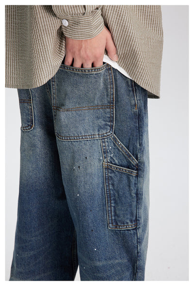 Jeans Rectos Holgados Lavados para Primavera - Versátiles y Cómodos - Image 22