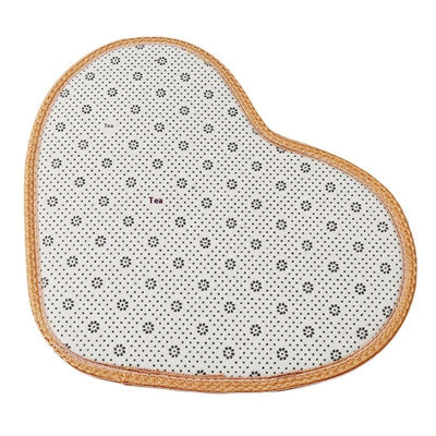 Tapete de Lana y Seda en Forma de Corazón para Dormitorio - Image 21