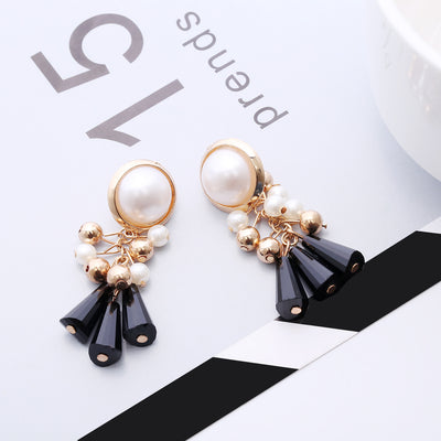 Aretes de Botón Dulces Estilo Estudiante para Mujeres - Image 2