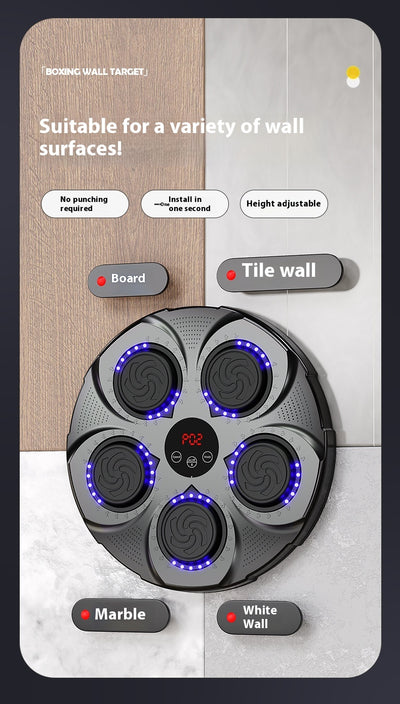 Máquina de Boxeo Inteligente con Sensor Musical para Entrenamiento en Casa - Image 22