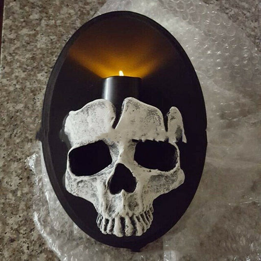Portavelas Decorativo Calavera para Pared - Image 2