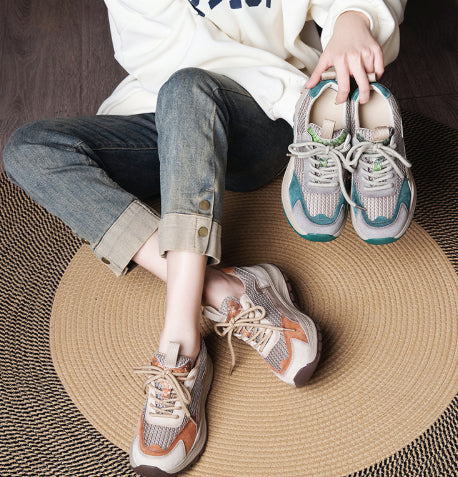 Tenis Retro Casual de Suela Suave para Mujer - Image 11
