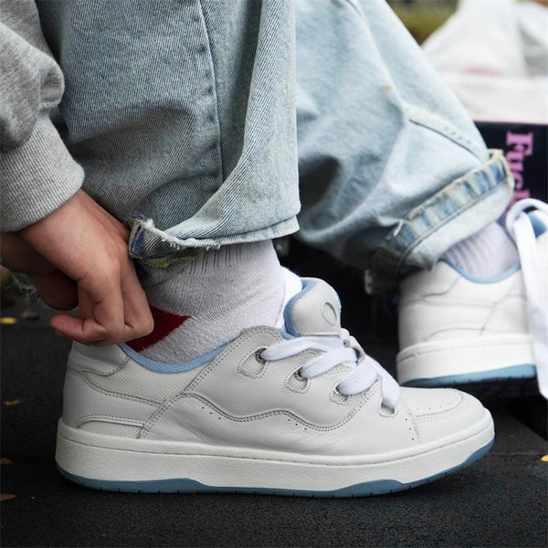Zapatillas Deportivas de Lona para Mujer - Estilo Skate
