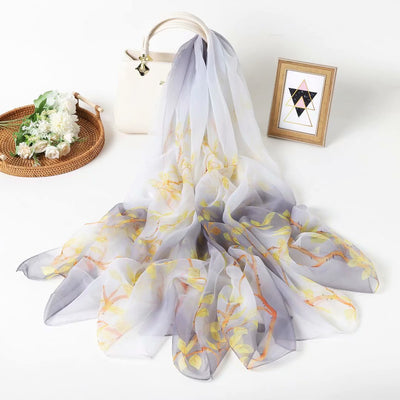Pañuelo de Seda Yourou Versión Coreana - Complemento Versátil para Cualquier Ocasión - Image 3