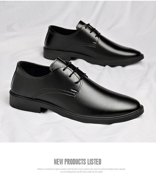 Zapatos de Cuero Casual-Formal Estilo Británico para Jóvenes - Image 21