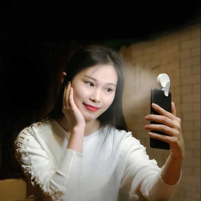 Luz de Relleno LED para Selfies con Tres Niveles de Intensidad