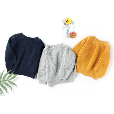 Suéter Holgado de Punto para Niño Otoño Invierno - Image 4