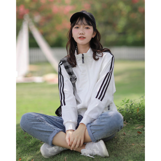 Chaqueta Deportiva Holgada para Mujer - Estilo Baseball Casual - Image 7